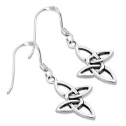 Celtic Knot Solid Silver Earrings, ep195